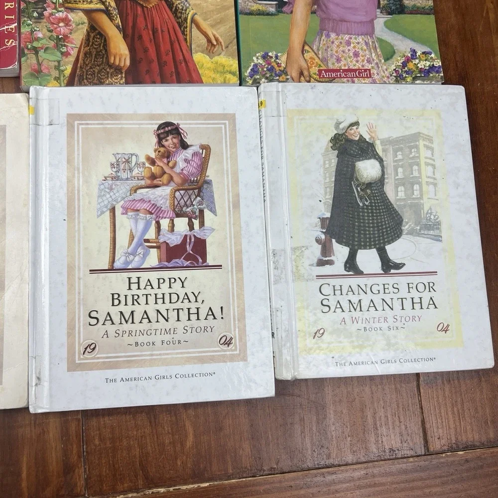 American Girl Book Lot 8 Kanani Kit Molly Samantha Josefina History Books
